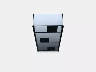 JATTESTA Shelving unit 1 Low-poly 3D model