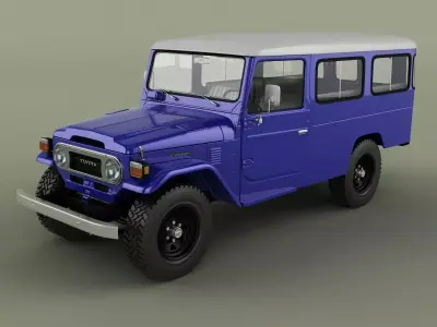Toyota Land Cruiser FJ47 3D model