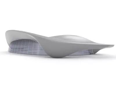 Gallery of London Aquatics Centre 3D model