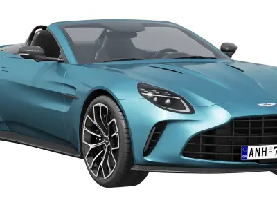Aston Martin Vantage Roadster 2026 3D model
