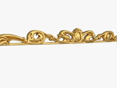 Classic decor ornament 217 3D model