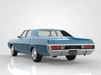 Dodge Polara 1971 3D model