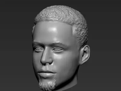 Stephen Curry standard version only mesh 3D model