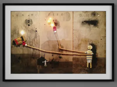 frame artwork Free 3D model