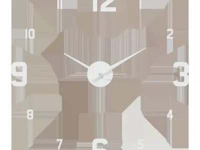 Apollo wall clock 3D model