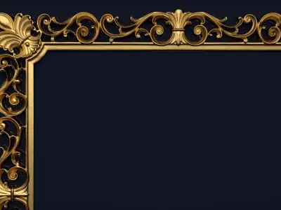 Frame mirror 3D model 10 3D model