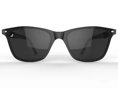 Sunglass Wayfarer Vincent Chase 3D model
