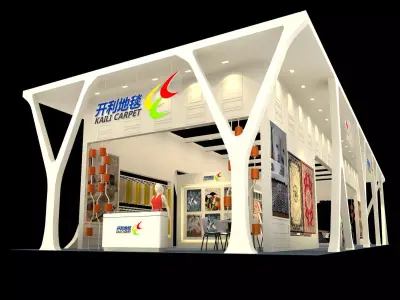 Exhibition - Area - 25X9-3DMAX2010-09 3D model