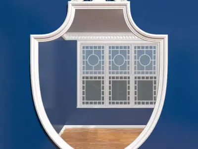 Antique Mirror 3D model