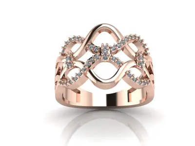 Jewelry Diamond Ring 3D print model purchase