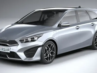 Kia Ceed SW PHEV 2021 3D model