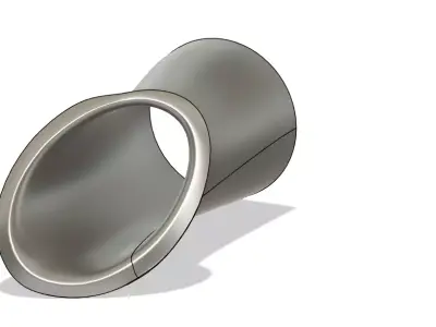 Civic Sedan 2007 Headlight Air Duct 3D print model