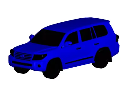 Toyota Land Cruiser 2010 3D model