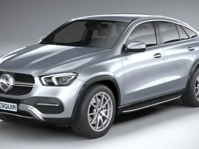 Mercedes-Benz GLE Coupe 2020 3D model