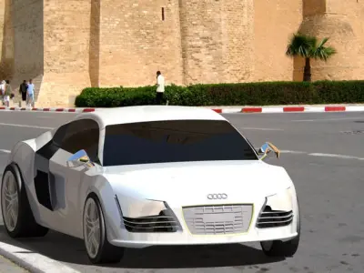 Audi R8 3D model