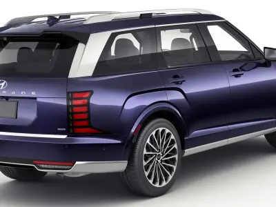 Hyundai Palisade 2026 3D model