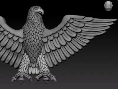 eagle  3D print model