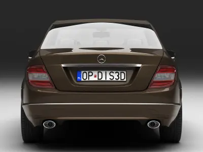 Mecedes C Class 2008 3D model