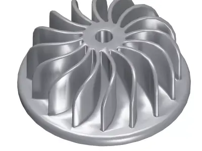 Games Impeller Toy Low-poly 3D model