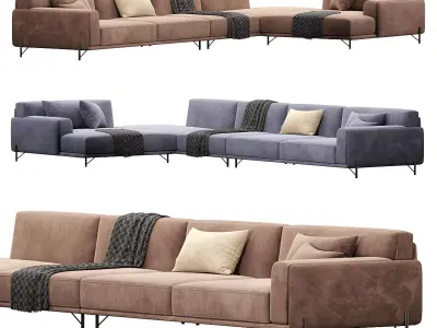 Kris Sofa By DitreItalia 3D model