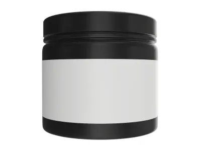 Sport Nutrition Container 02 mockup 3D model