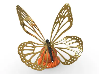 butterfly  3D print model