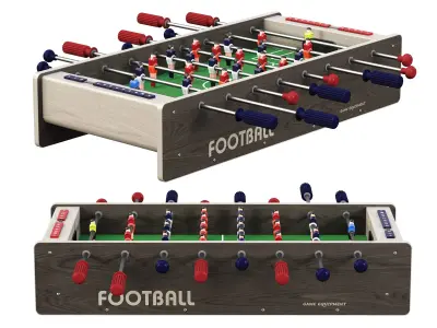 Table Football Game TGE  3D model