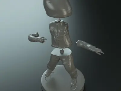 Ferrari Funko Pilot 3D print model