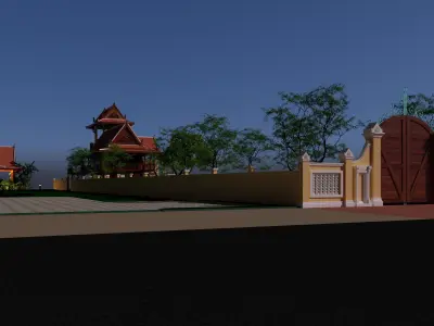 Water Tank Tower 3D model purchase