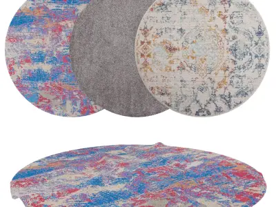 Rugs No 666 Low-poly 3D model