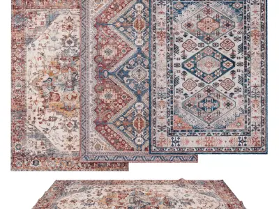 Rugs No 812 Low-poly 3D model