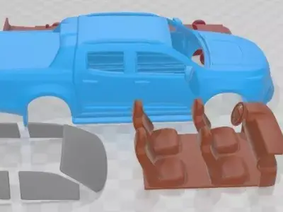 Chevrolet S10 DoubleCab High Country 2020 Printable Car 3D print model