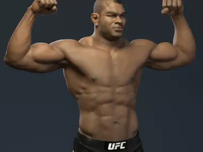 Alistair Overeem 3D print model