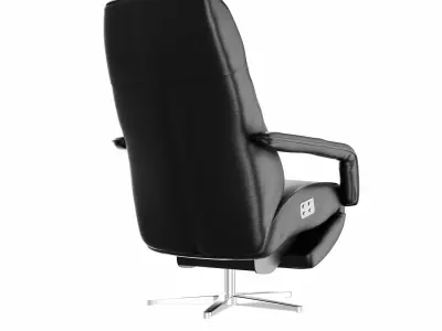 Manual Recliner Chair 3D model