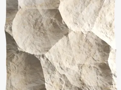 305-RockPanel sandstone wall art 3D model