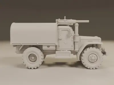 combat truck 3D print model 3D Print Ready