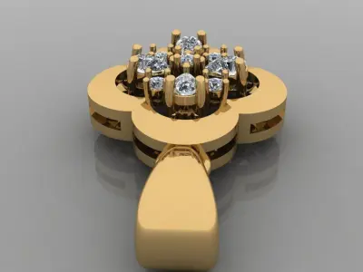 Fashion Pendent  3D print model