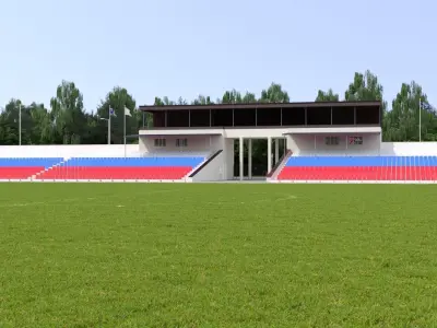 Provincial stadium 3D model