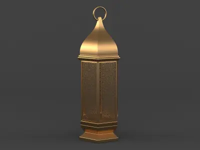 Islamic Lantern 3D model purchase