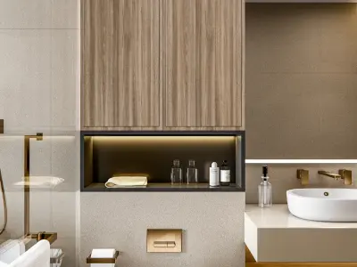 Bathroom 20 3D model purchase