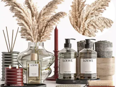 Bathroom Accessories 12 3D model