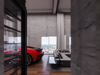 Ferrari J50 Penthouse 3D model