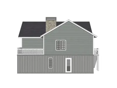 Cabin House 02 -Archimple LLC 3D model
