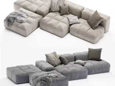 Arravanti Sofa tufty 3D model