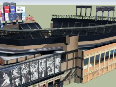 Citi Field 3D model