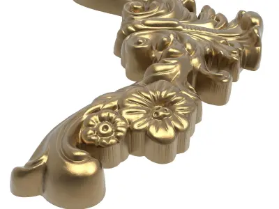 decorative pattern ready for 3D printing 3D model