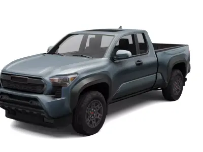 Toyota Tacoma 2024 Low-poly 3D model by joao3DModels
