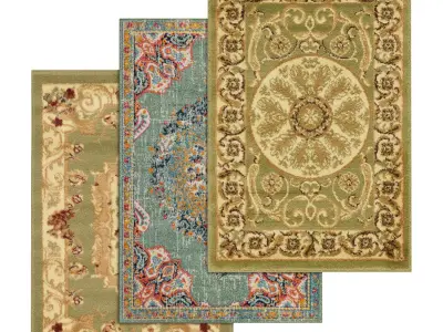 Rug Set 1746 3D model