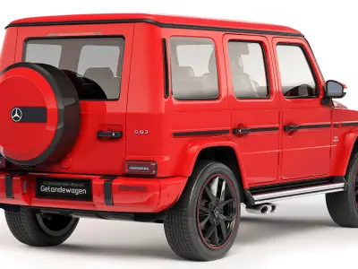 Mercedes-Benz G63 AMG 2019 3D model