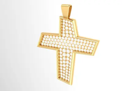  Cross Luxurious elegant modern abstract 3D print model